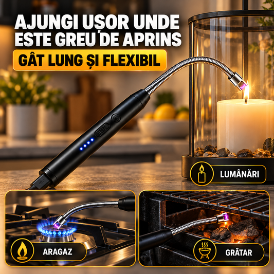 (1+1 GRATIS) - Brichetă Electrică Reîncărcabilă USB