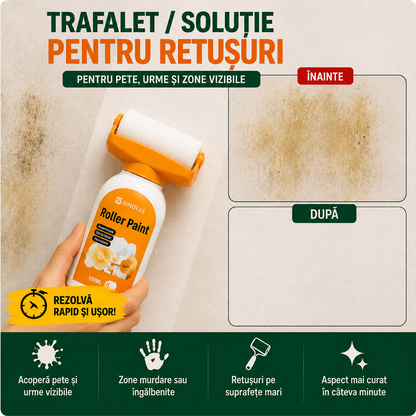 Kit pentru găuri, crăpături + Soluție cu trafalet