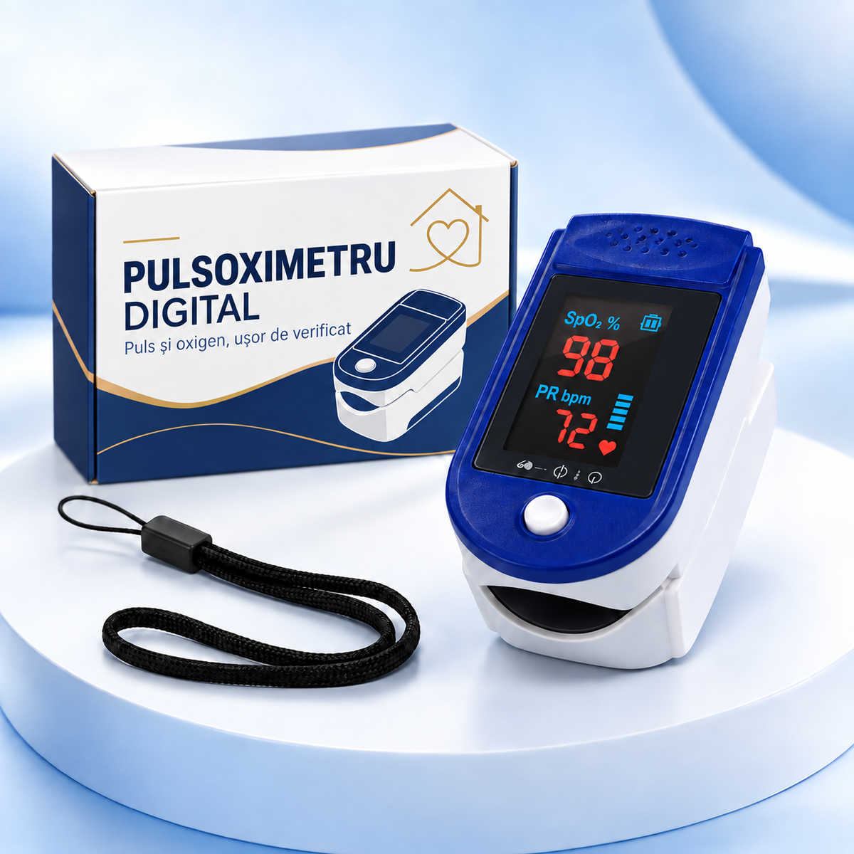 ❤️ Pulsoximetru – pulsul și oxigenul, verificate imediat